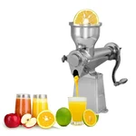 No. 12 Manual Hand Crank Juicer Machine for Pulpy Fruit, Aluminium Body